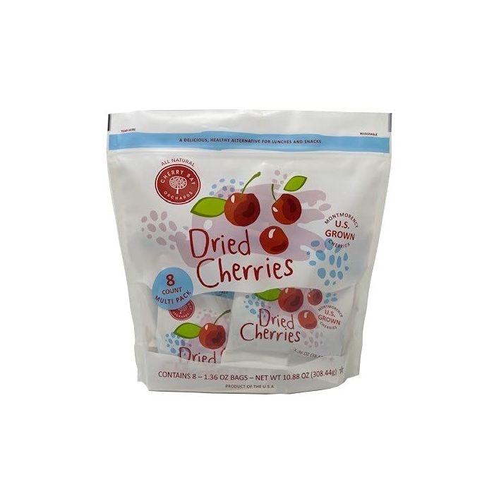 CHERRY BAY ORCHARDS: Dried Cherries Snack Pack, 10.88 oz