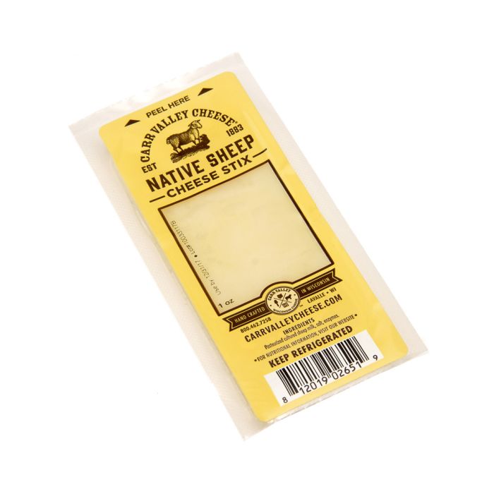 CARR VALLEY: Native Sheep Cheese Stix, 1 oz