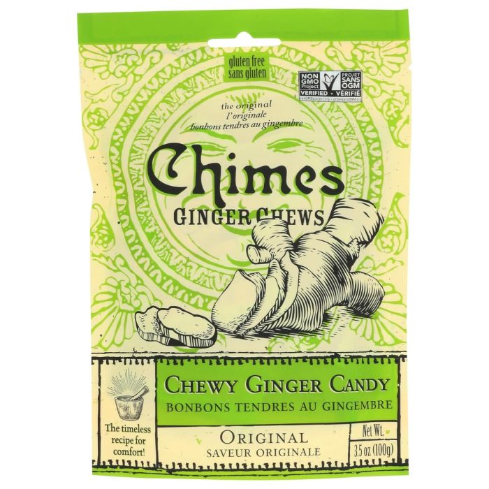 CHIMES: Original Ginger Chews, 3.5 oz