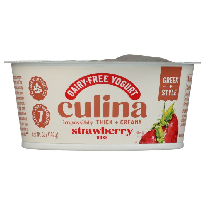 CULINA: Strawberry Rose Yogurt, 5 oz