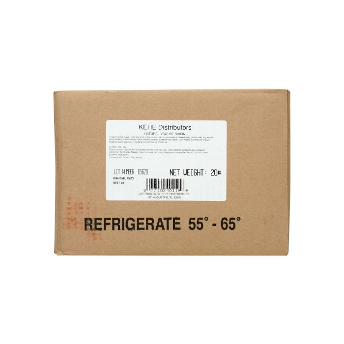 CENTRAL INVESTMENT EB: Bulk Yogurt Raisin, 20 lb
