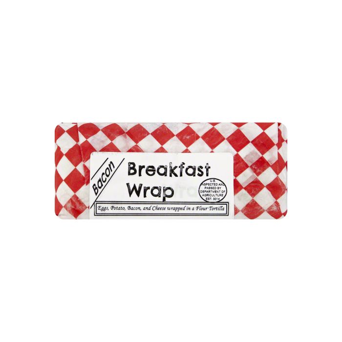 CLARAS KITCHEN: Uncured Bacon Breakfast Burrito, 8 oz
