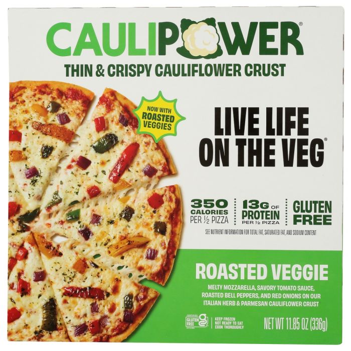CAULIPOWER: Veggie Cauliflower Crust Pizza, 11.6 oz