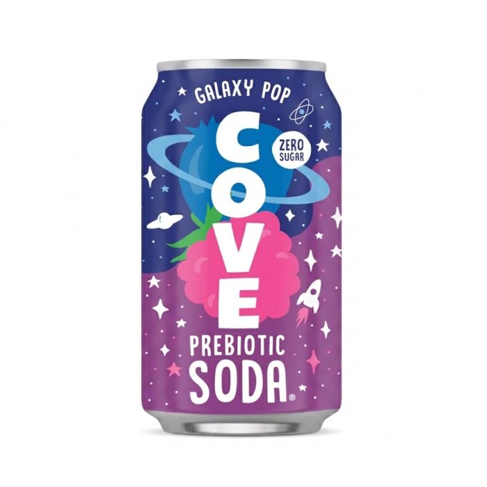 COVE: Galaxy Pop Prebiotic Soda, 12 fo