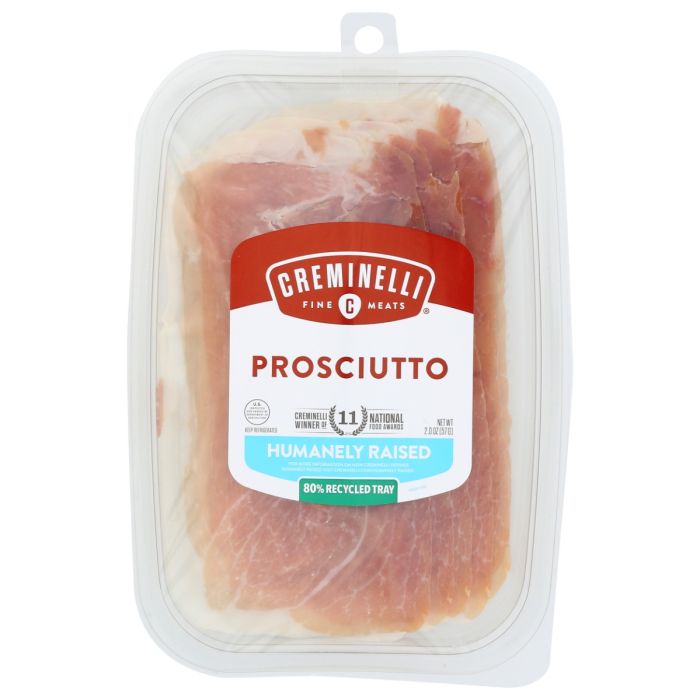 CREMINELLI FINE MEATS: Sliced Prosciutto, 2 oz
