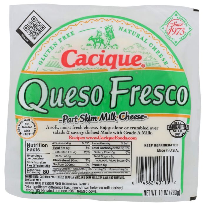 CACIQUE: Queso Fresco, 10 oz