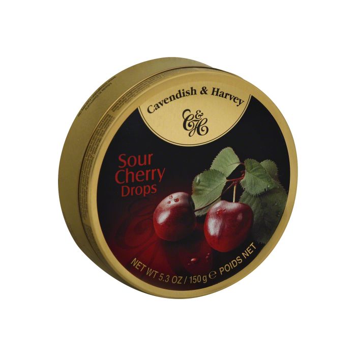 CAVENDISH AND HARVEY: Sour Cherry Drops, 5.3 oz