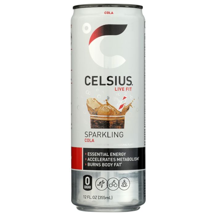 CELSIUS: Live Fit Sparkling Cola, 12 oz