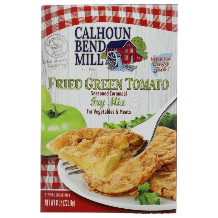 CALHOUN BEND: Fried Green Tomato Fry Mix, 8 oz