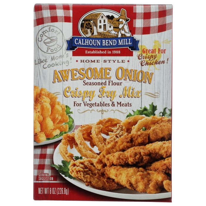 CALHOUN BEND: Awesome Onion Crispy Fry Mix, 8 oz
