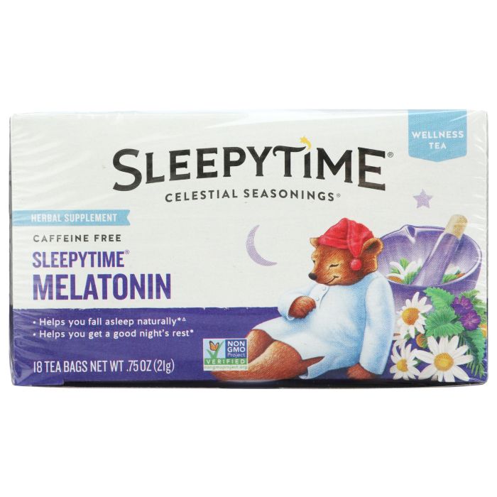 CELESTIAL SEASONINGS: Sleepytime Melatonin Wellness Tea, 20 bg