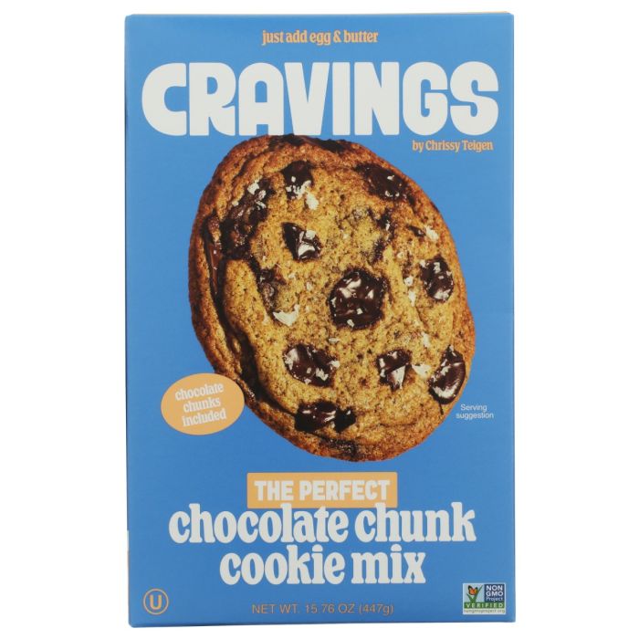 CRAVINGS BY CHRISSY TEIGEN: The Perfect Chocolate Chunk Cookie Mix, 15.76 oz
