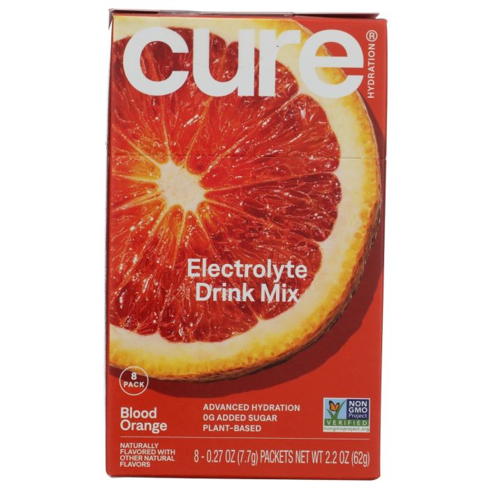 CURE: Blood Orange Electrolyte Drink Mix, 2.3 oz