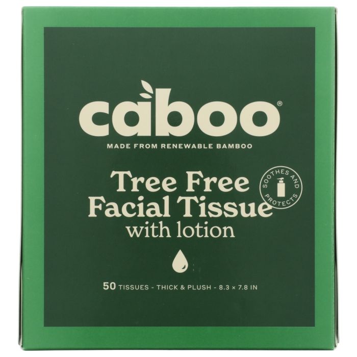 CABOO: Facial Tissue with Lotion 50 Count, 1 bx