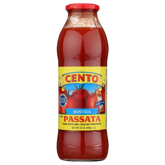 CENTO: Rustica Passata Sauce, 24 oz