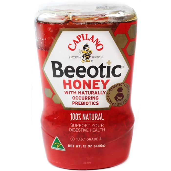 CAPILANO HONEY: Beeotic Active Honey , 12 oz