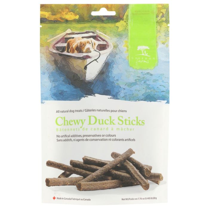 CALEDON FARMS: Chewy Duck Sticks, 7.76 oz