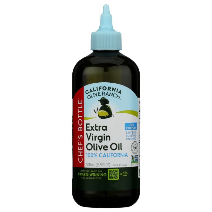 CALIFORNIA OLIVE RANCH: 100 Percent California Chefs Bottle Evoo, 500 ml