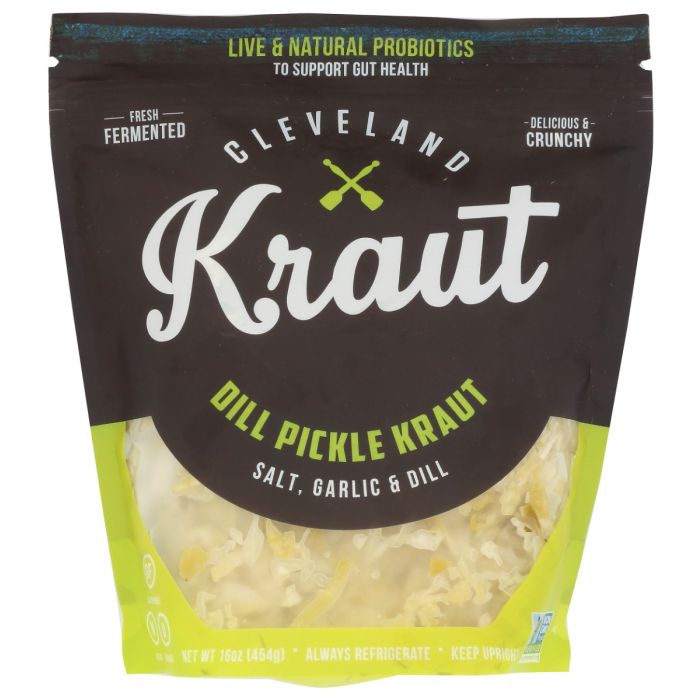 CLEVELAND KITCHEN: Dill Pickle Sauerkraut, 16 oz
