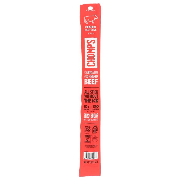CHOMPS: Beef Stick Original, 1.15 oz
