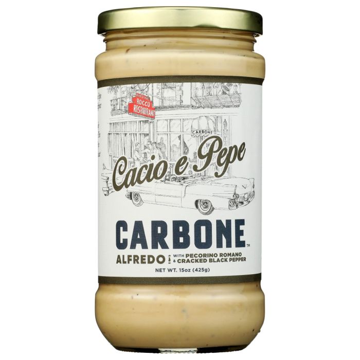 CARBONE: Cacio e Pepe Alfredo Sauce, 15 oz