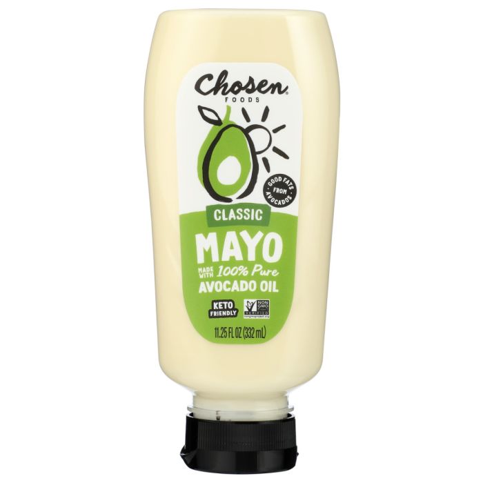 CHOSEN FOODS: Classic Avocado Oil Mayo Squeeze, 11.25 oz