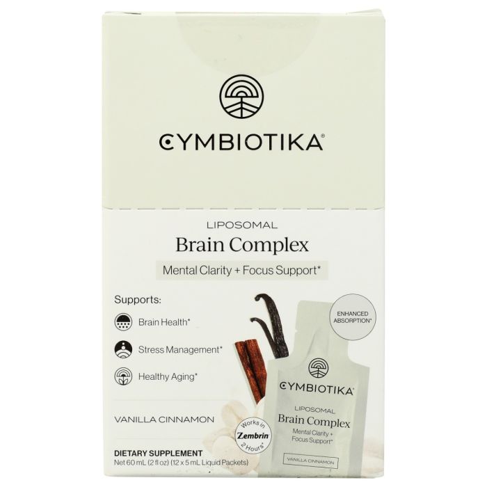 CYMBIOTIKA: Liposomal Brain Complex 12 Count, 2 fo