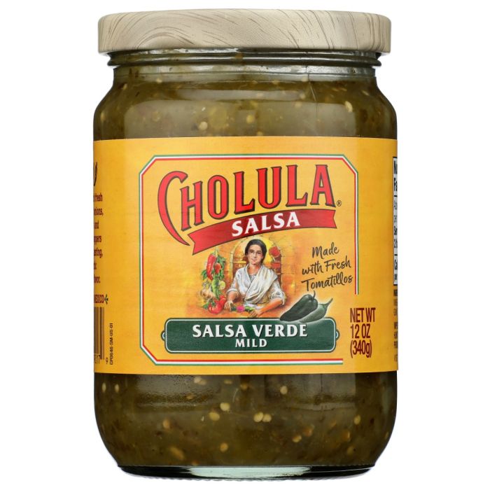CHOLULA: Mild Salsa Verde, 12 oz