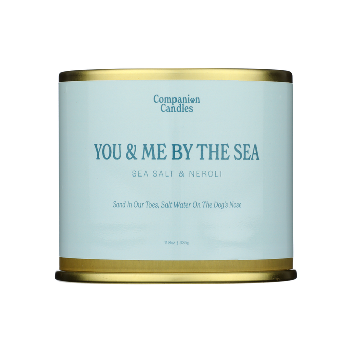 COMPANION CANDLES: Sea Salt and Neroli You and Me by the Sea, 11.8 oz