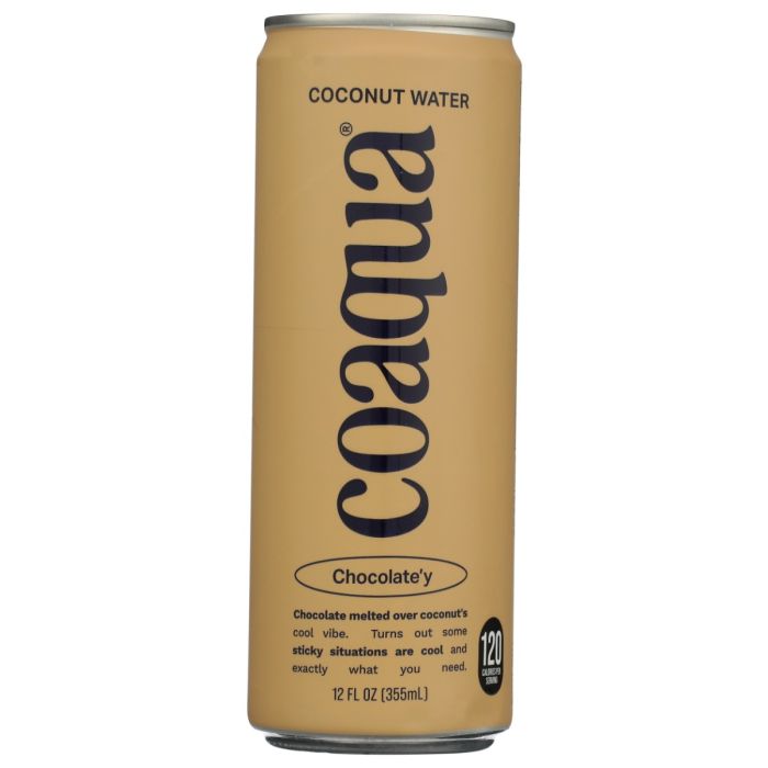 COAQUA: Chocolatey Coconut Water, 12 fo