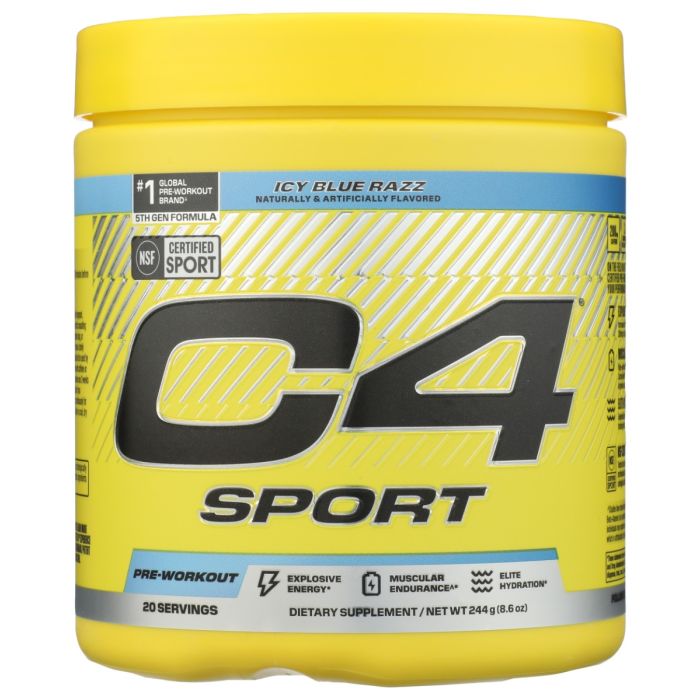 CELLUCOR: C4 Sport Icy Blue Razz, 8.6 oz