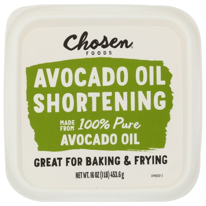 CHOSEN FOODS: Avocado Oil Shortening, 16 oz