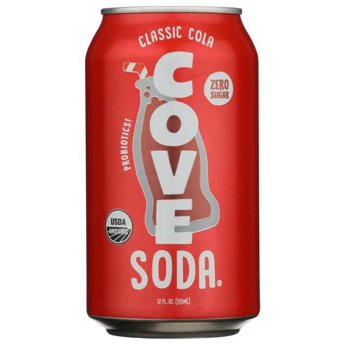 COVE: Classic Cola Soda, 12 fo