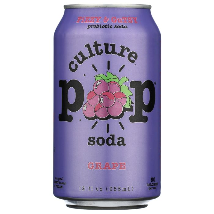 CULTURE POP: Grape Soda, 12 fo