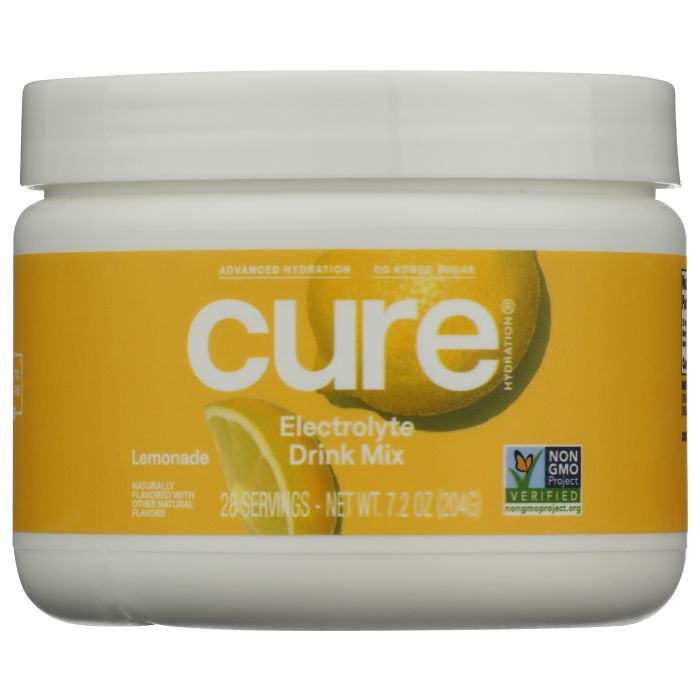 CURE: Lemonade Electrolyte Drink Mix, 7.2 oz