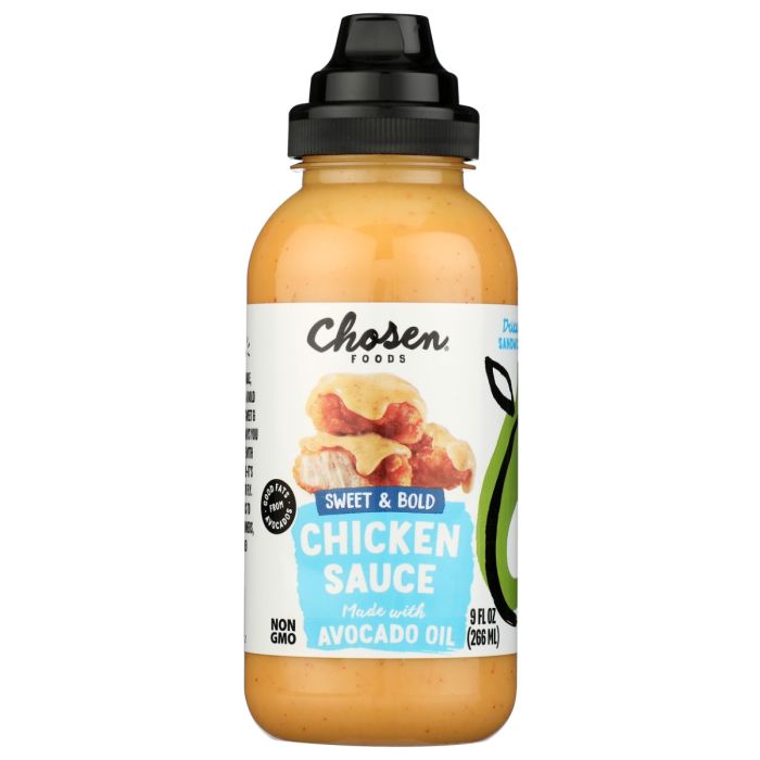 CHOSEN FOODS: Chicken Sauce, 9 fo