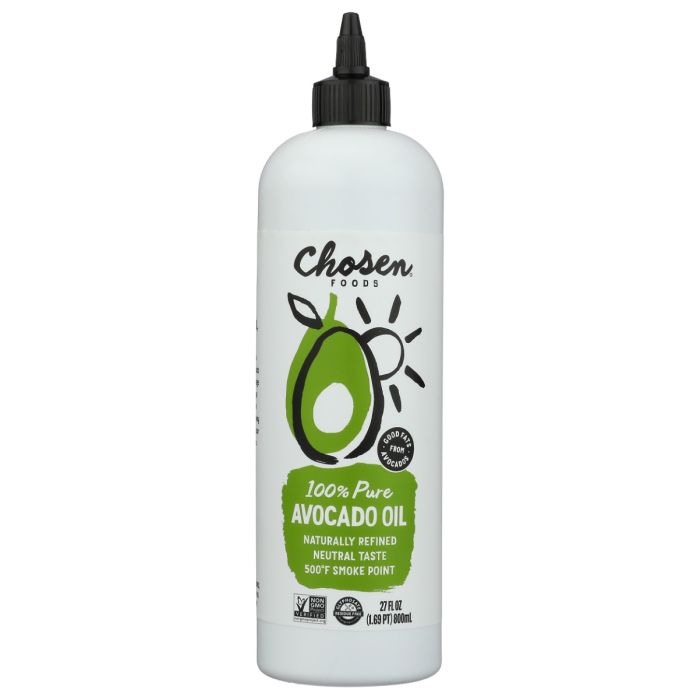 CHOSEN FOODS: Refined Avocado Oil Squeeze, 27 fo