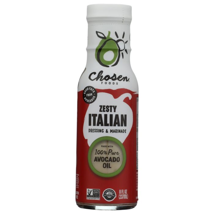 CHOSEN FOODS: Zesty Italian Dressing, 8 oz