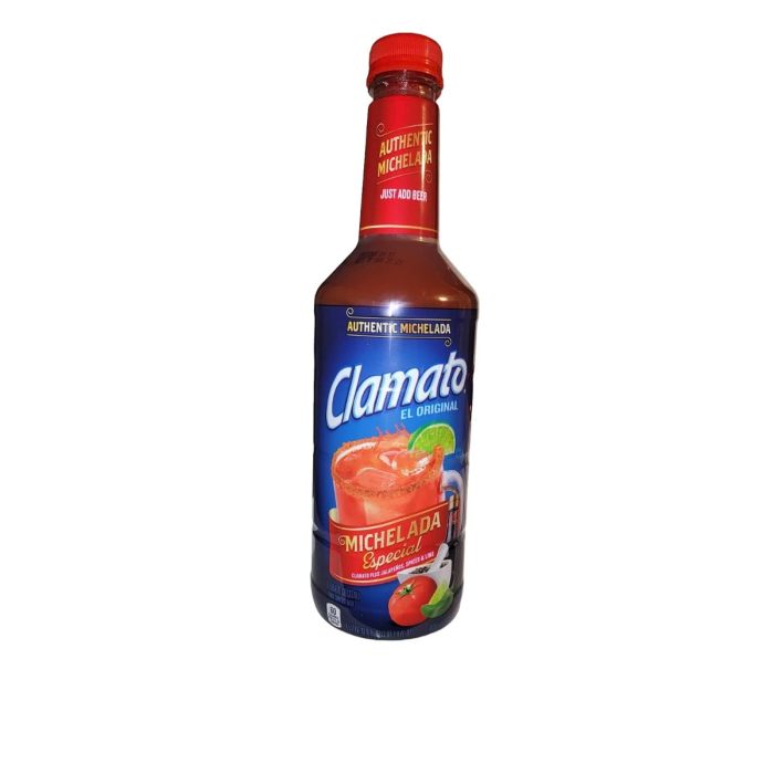 CLAMATO: Michelada Spicy Mixer, 1 lt