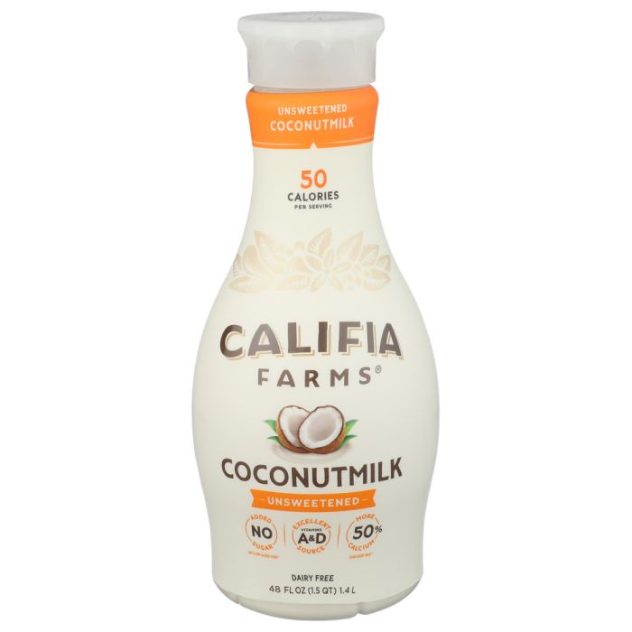 CALIFIA: Unsweetened Coconut Milk, 48 fo