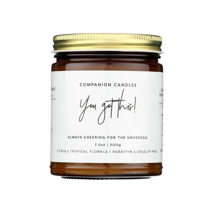 COMPANION CANDLES: You Got This Candle Jar, 7.5 oz
