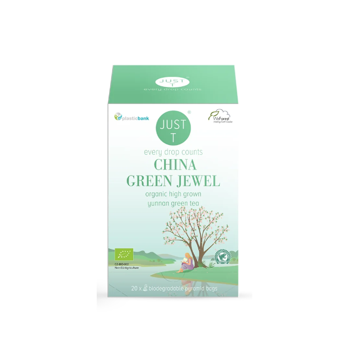JUST T: China Green Jewel Tea, 1.41 oz