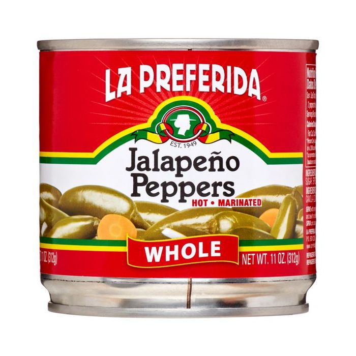 LA PREFERIDA: Pepper Jlpno Whole, 11 oz