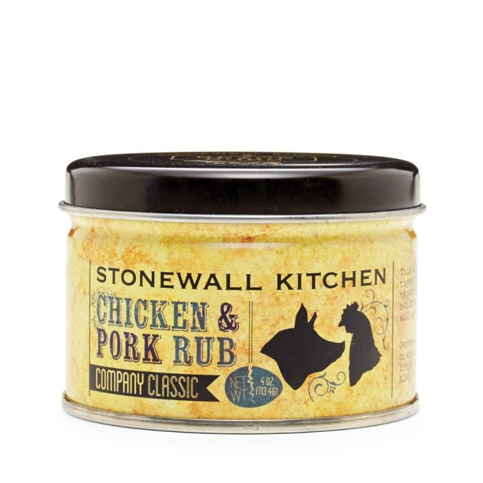 STONEWALL KITCHEN: Chicken & Pork Rub, 4 oz