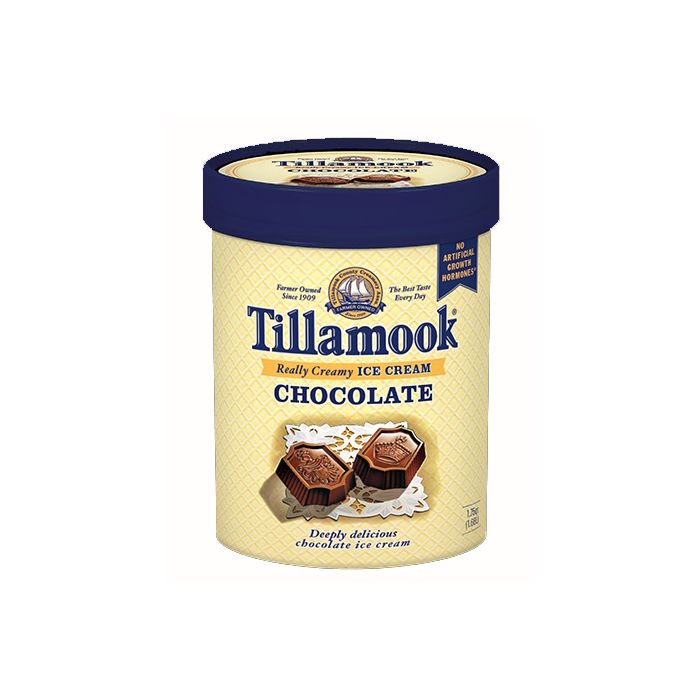 TILLAMOOK: Chocolate Ice Cream, 56 oz