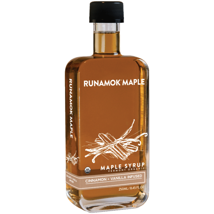 RUNAMOK MAPLE: Syrup Maple Cinn Vanilla, 8.45 fo