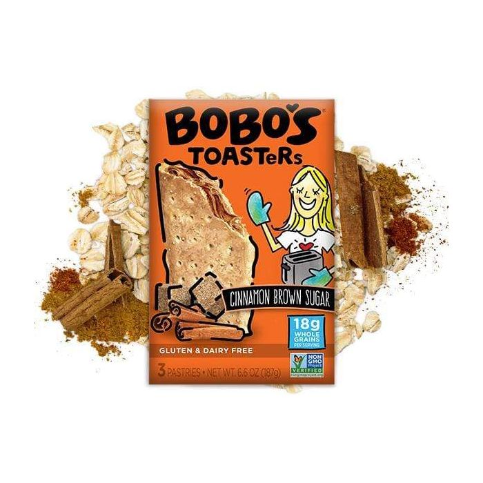 BOBOS OAT BARS: Toaster Pstry Cin Br Sug, 6.6 oz