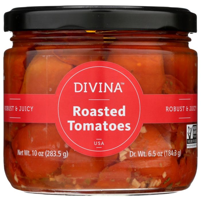 DIVINA: Roasted Red Tomatoes, 10 oz
