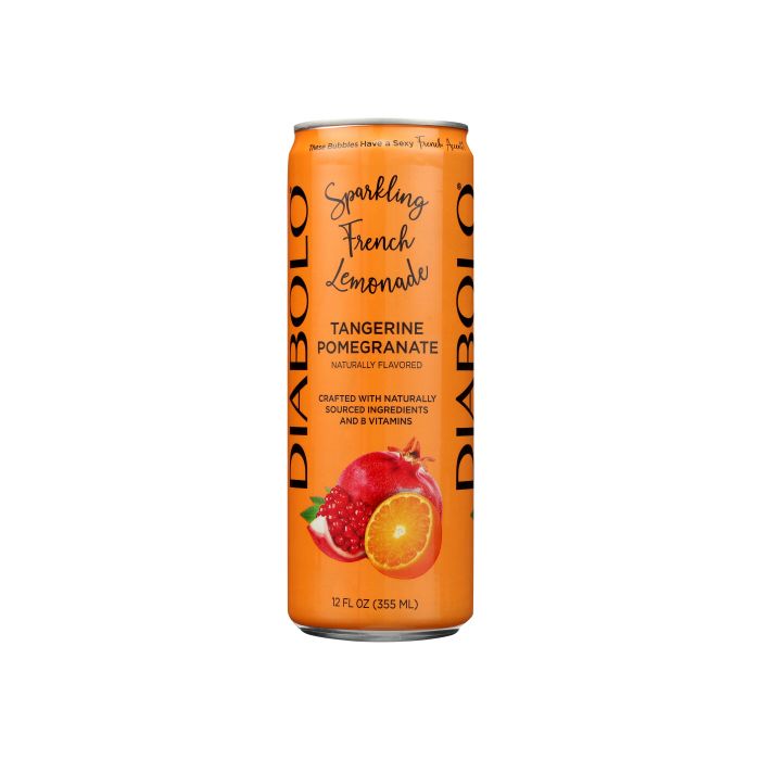 DIABOLO: Tangerine Pomegranate Soda, 12 fo