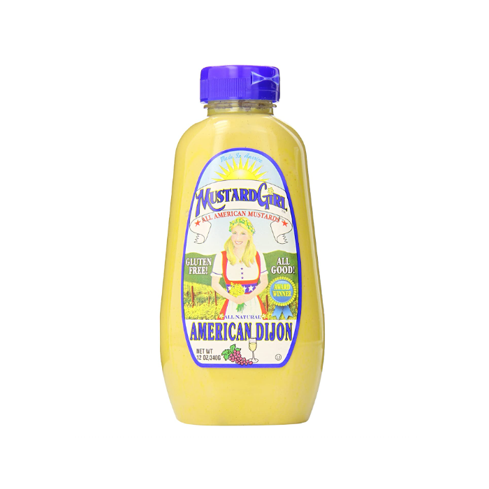 MUSTARD GIRL: American Dijon Mustard, 12 oz